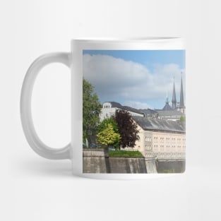 EU; Europe; Luxembourg; Luxembourg; City; Cathedral; Church; old town Mug